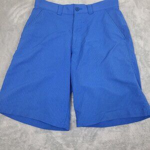 Under Armour Mens Performance Golf‎ Shorts Blue Size 30x10 Inch